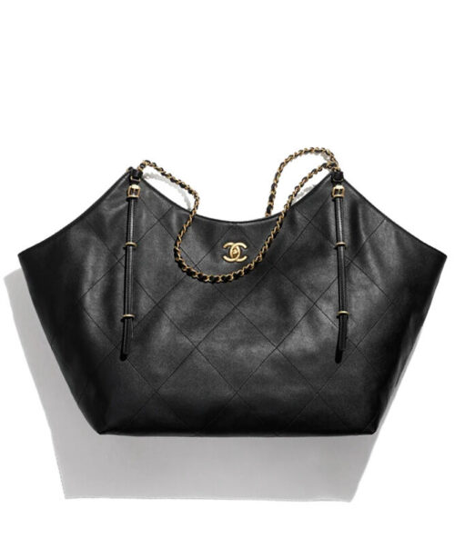 Chanel Maxi Shopping Bag AS5463 Black